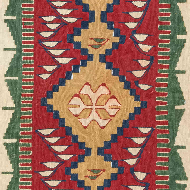 New Handwoven Turkish Kilim Rug - 3' 9" x 5' 7" (45" x 67") - K0081914