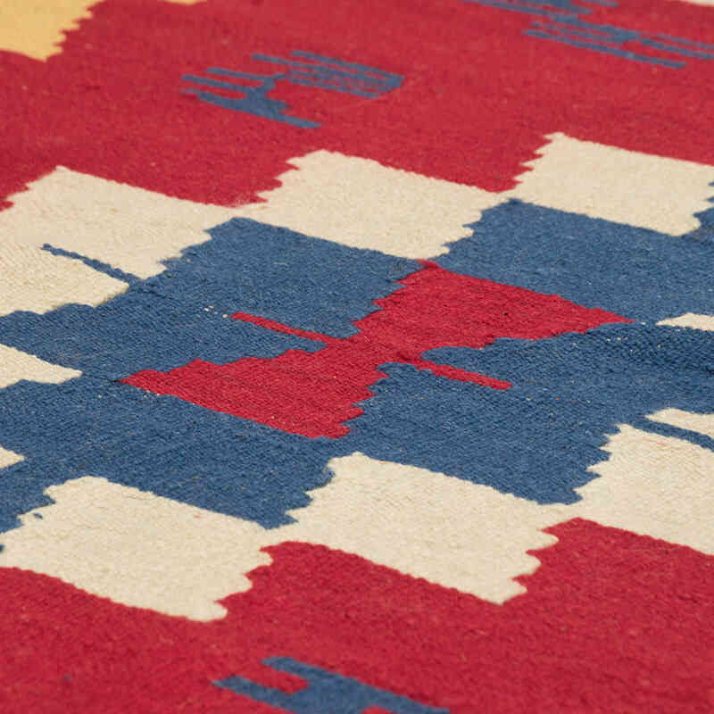 Yeni Kök Boya El Dokuma Kilim - 122 cm x 173 cm - K0081916