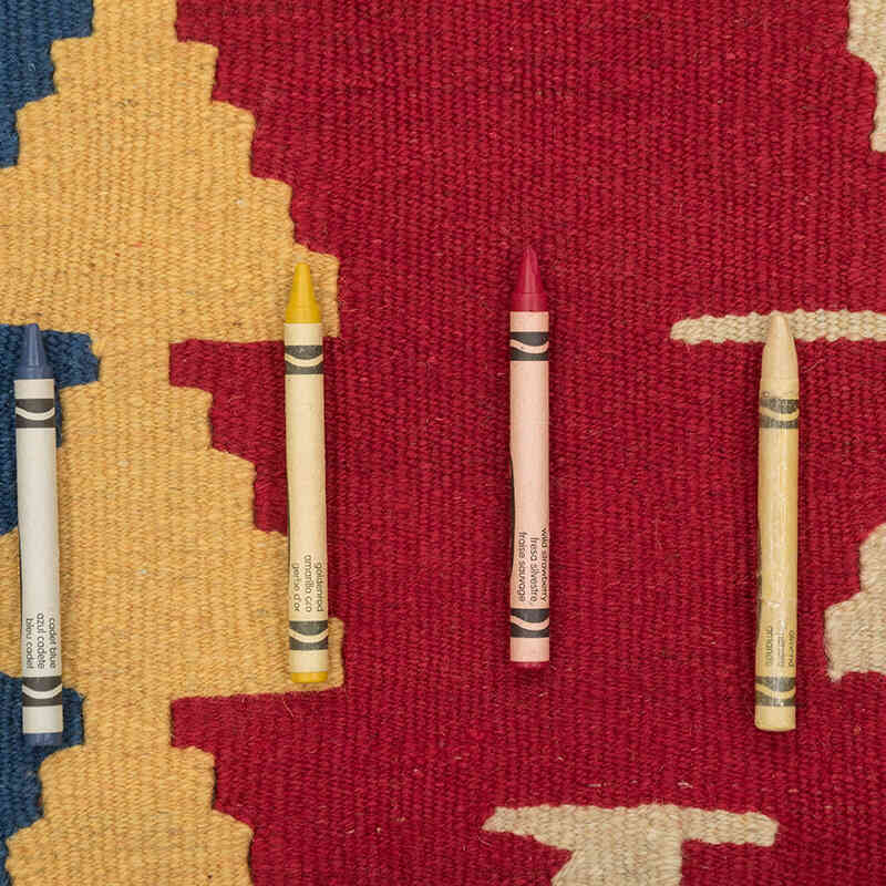 Yeni Kök Boya El Dokuma Kilim - 122 cm x 173 cm - K0081916