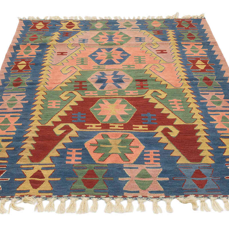 Nueva Alfombra Turca Kilim - 111 cm x 160 cm - K0081917