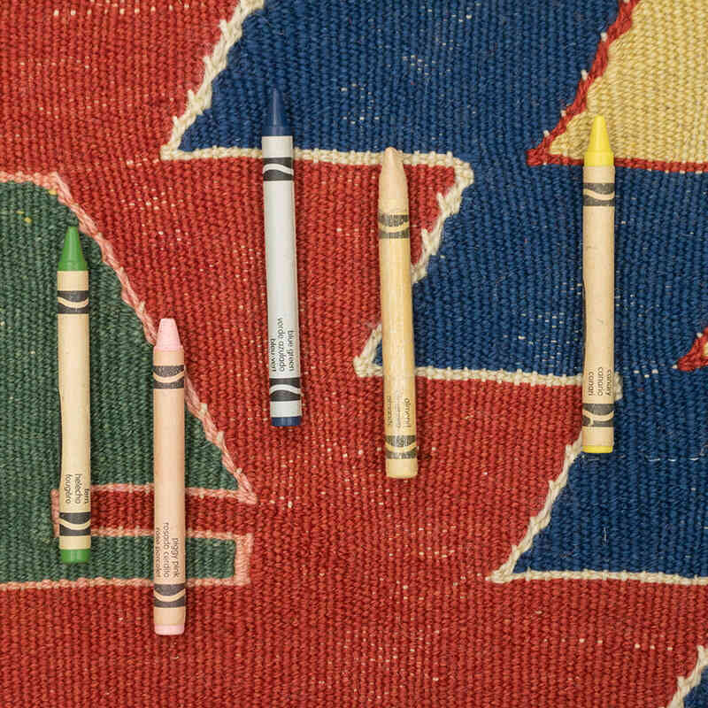 Nueva Alfombra Turca Kilim - 118 cm x 174 cm - K0081918