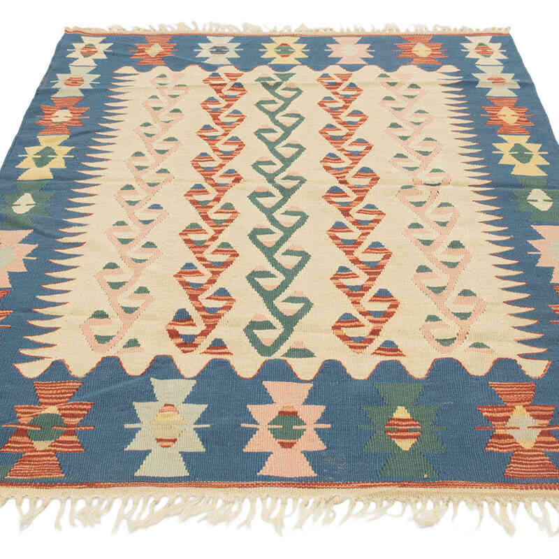 Nueva Alfombra Turca Kilim - 116 cm x 165 cm - K0081919