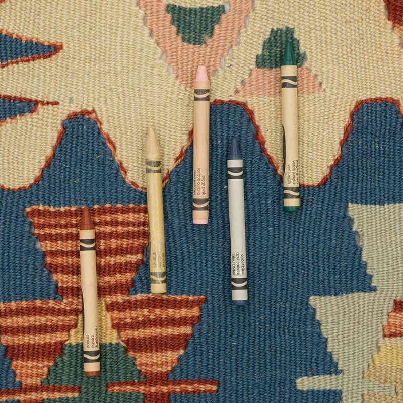 Nueva Alfombra Turca Kilim - 116 cm x 165 cm - K0081919