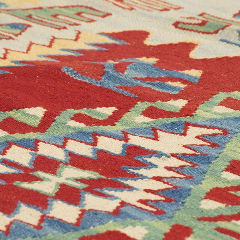 New Handwoven Turkish Kilim Rug - 3' 9" x 6' 3" (45" x 75") - K0081921