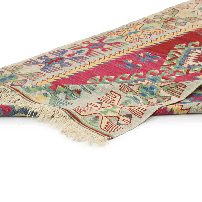 New Handwoven Turkish Kilim Rug - 3' 9" x 6' 3" (45" x 75") - K0081921