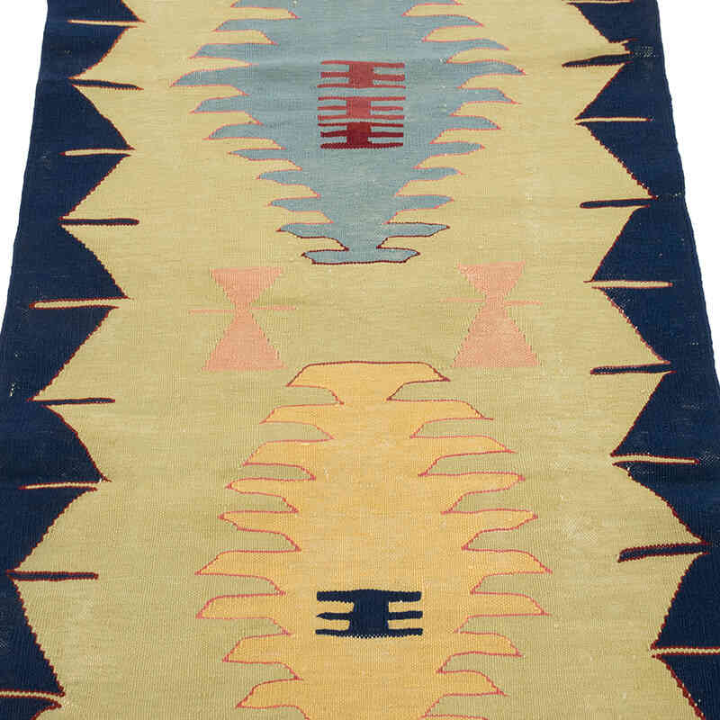 Nueva Alfombra Turca Kilim - 79 cm x 211 cm - K0081922