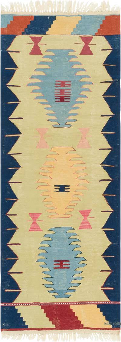 Nueva Alfombra Turca Kilim - 79 cm x 211 cm