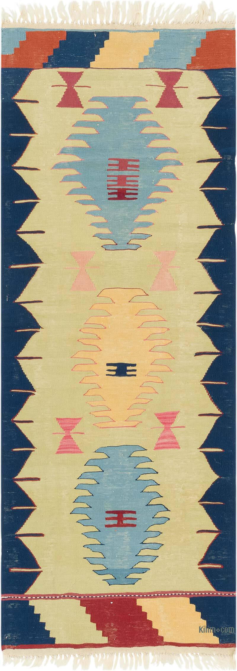 Nueva Alfombra Turca Kilim - 79 cm x 211 cm - K0081922