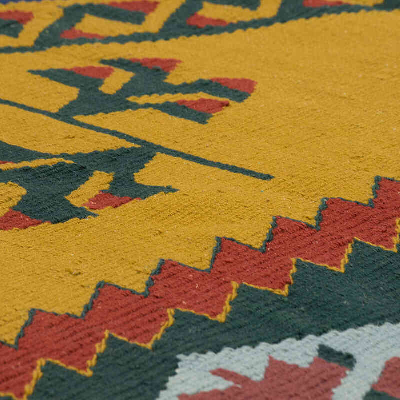 New Handwoven Turkish Kilim Rug - 5' 1" x 7' 9" (61" x 93") - K0081924