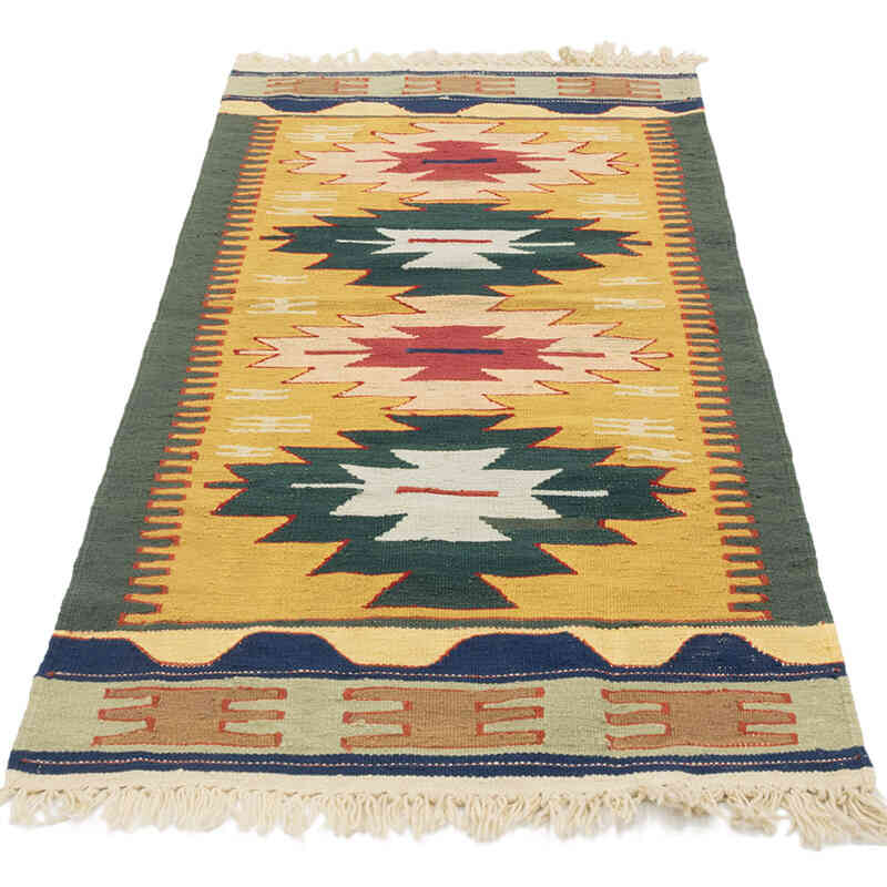 Nueva Alfombra Turca Kilim - 72 cm x 169 cm - K0081925