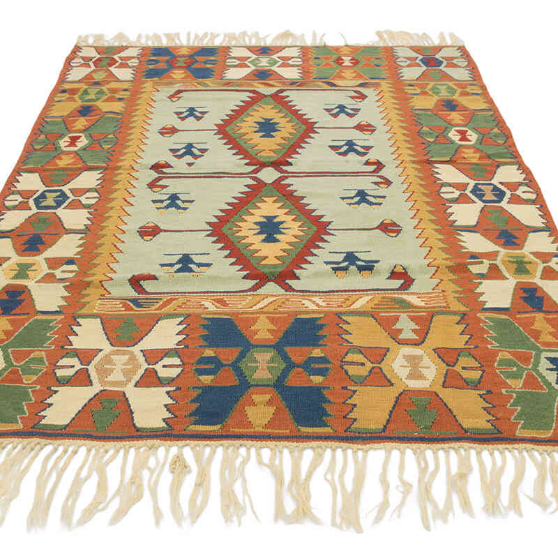 Nueva Alfombra Turca Kilim - 141 cm x 220 cm - K0081926