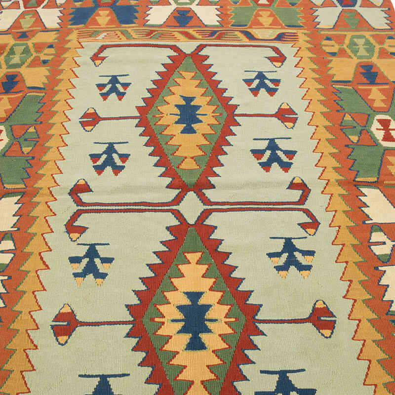 Nueva Alfombra Turca Kilim - 141 cm x 220 cm - K0081926