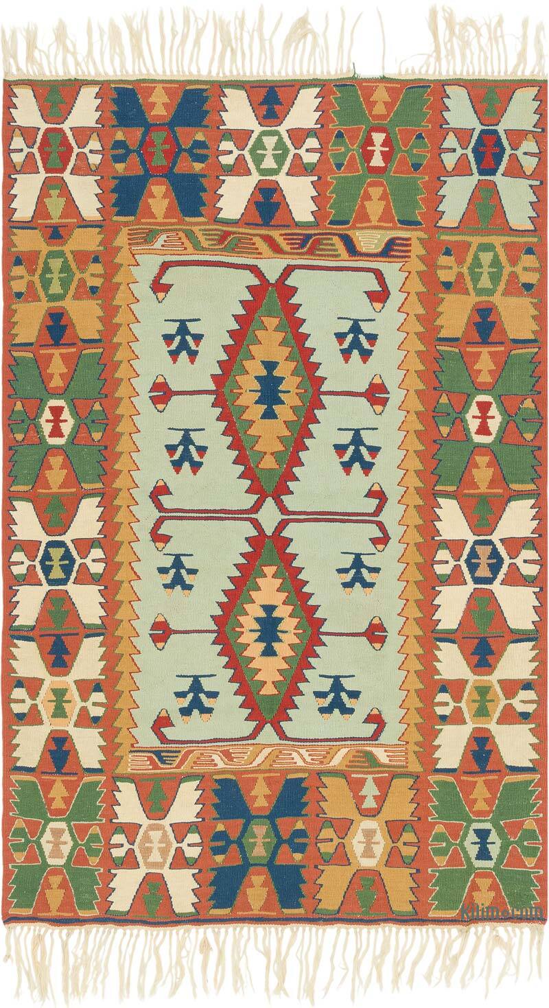 Nueva Alfombra Turca Kilim - 141 cm x 220 cm - K0081926