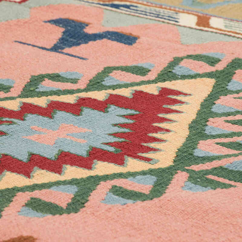 New Handwoven Turkish Kilim Rug - 3' 10" x 5' 9" (46" x 69") - K0081927