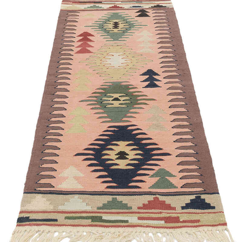 Yeni Kök Boya El Dokuma Kilim - 61 cm x 175 cm - K0081928