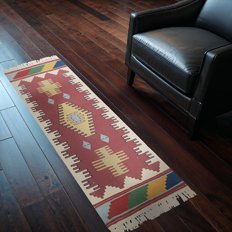 Nueva Alfombra Turca Kilim - 63 cm x 172 cm - K0081929