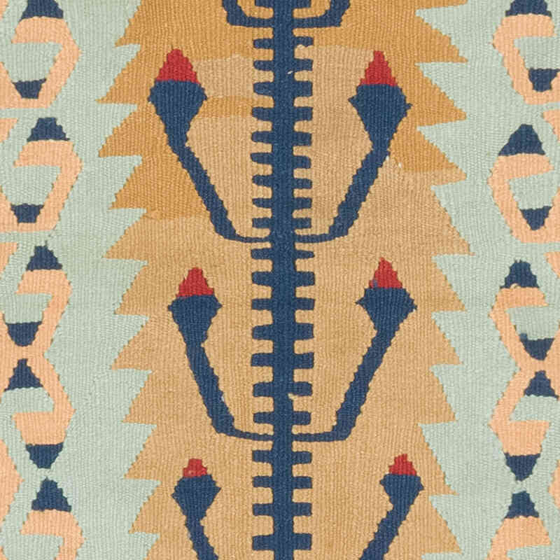 New Handwoven Turkish Kilim Rug - 2' 2" x 5' 9" (26" x 69") - K0081930