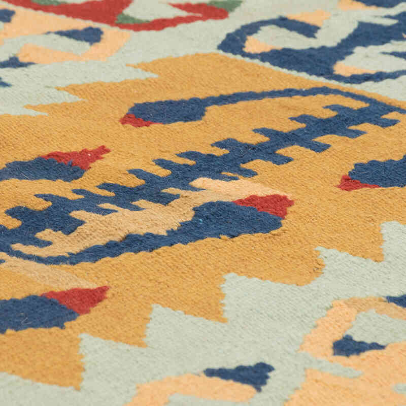 New Handwoven Turkish Kilim Rug - 2' 2" x 5' 9" (26" x 69") - K0081930