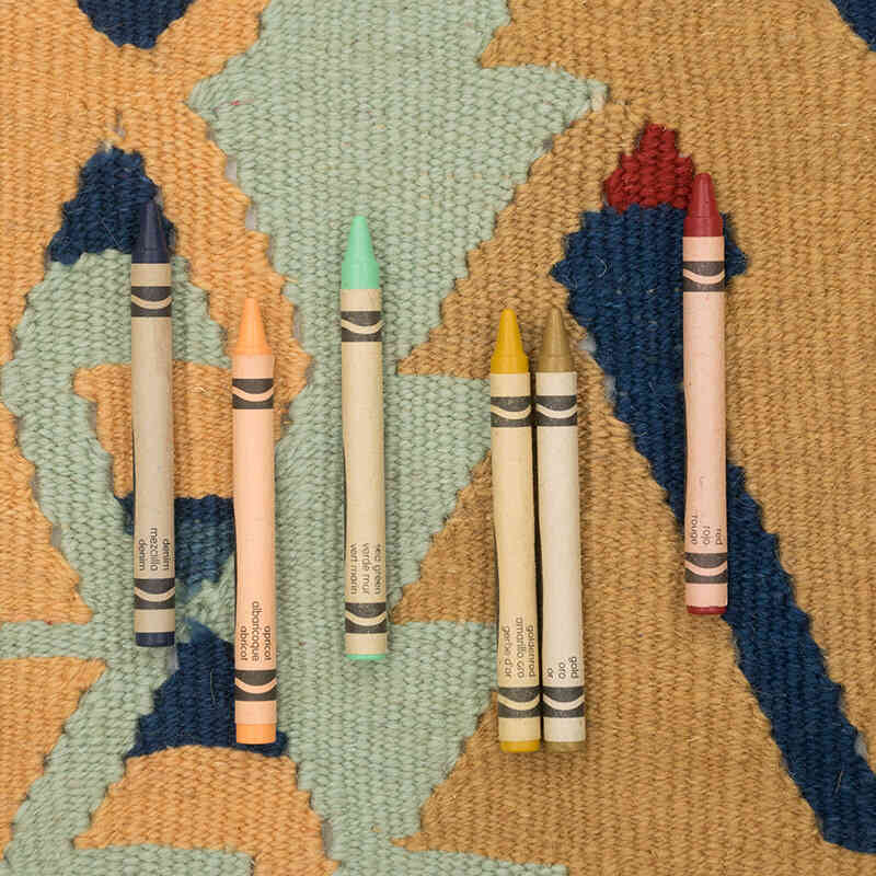 New Handwoven Turkish Kilim Rug - 2' 2" x 5' 9" (26" x 69") - K0081930