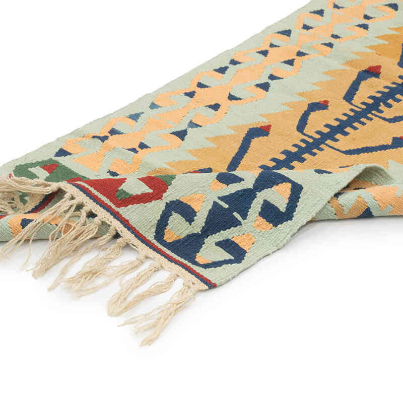 New Handwoven Turkish Kilim Rug - 2' 2" x 5' 9" (26" x 69") - K0081930