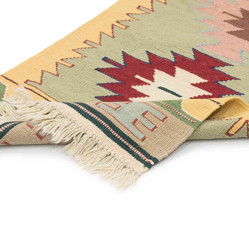 Yeni Kök Boya El Dokuma Kilim - 65 cm x 180 cm - K0081931