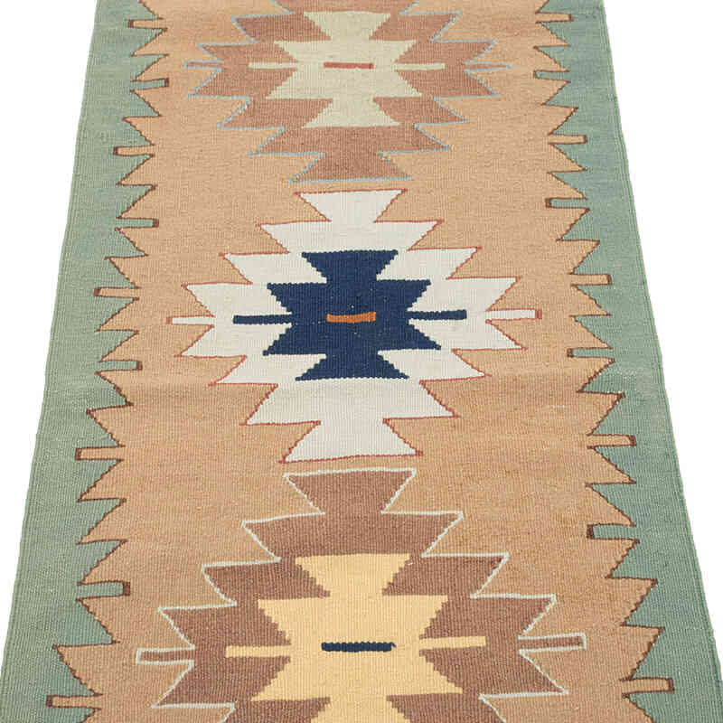 Nueva Alfombra Turca Kilim - 63 cm x 180 cm - K0081932