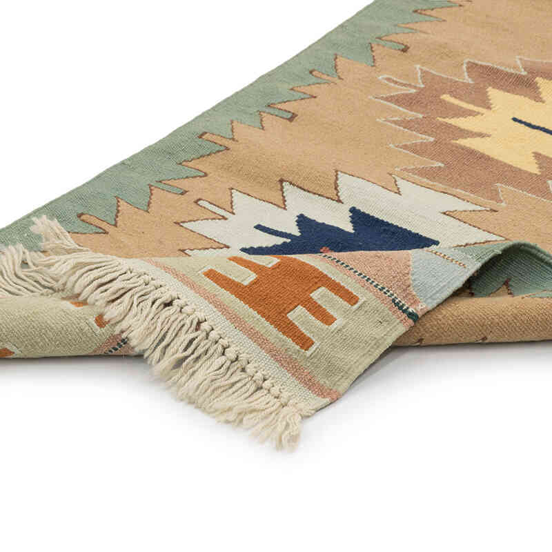 Nueva Alfombra Turca Kilim - 63 cm x 180 cm - K0081932