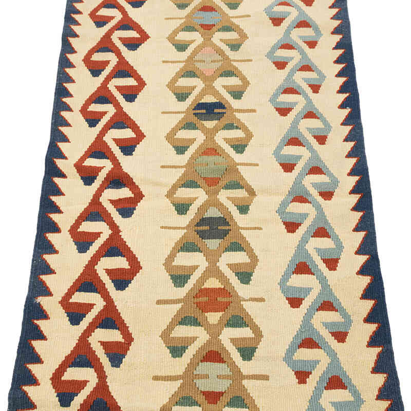 Yeni Kök Boya El Dokuma Kilim - 61 cm x 167 cm - K0081933