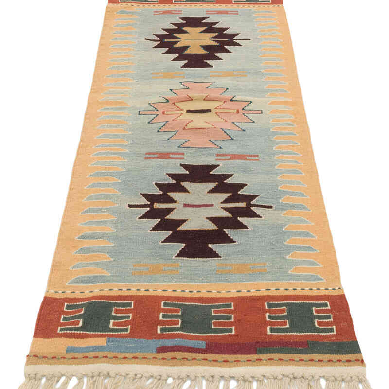 Yeni Kök Boya El Dokuma Kilim - 61 cm x 171 cm - K0081936