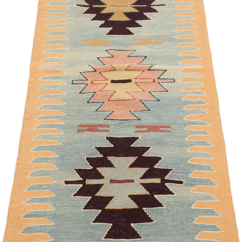 Yeni Kök Boya El Dokuma Kilim - 61 cm x 171 cm - K0081936