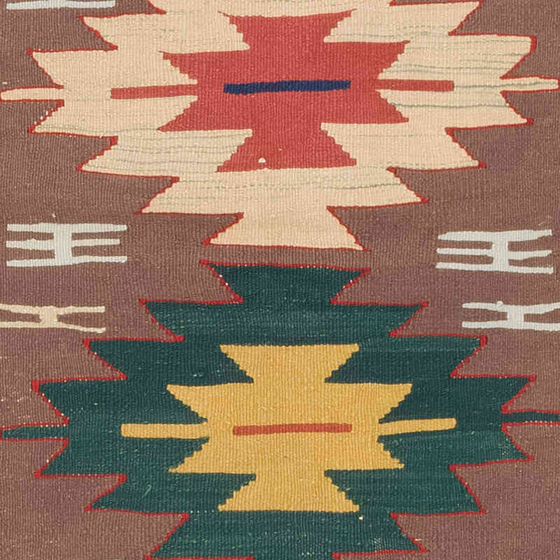 New Handwoven Turkish Kilim Rug - 2' 5" x 5' 7" (29" x 67") - K0081937
