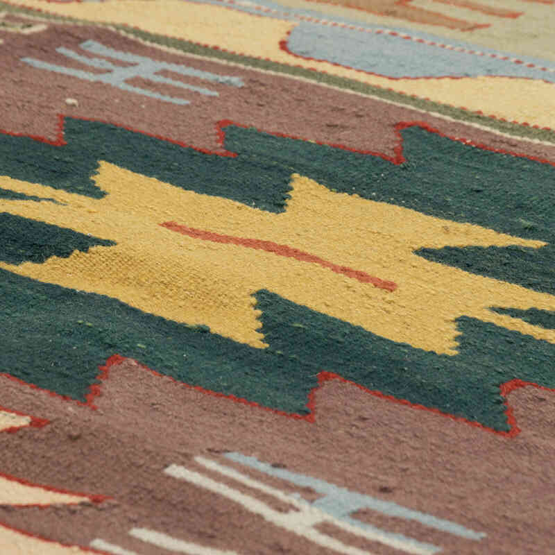 New Handwoven Turkish Kilim Rug - 2' 5" x 5' 7" (29" x 67") - K0081937