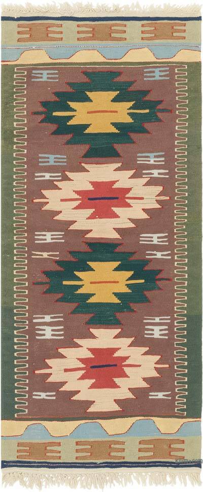 Nueva Alfombra Turca Kilim - 74 cm x 170 cm