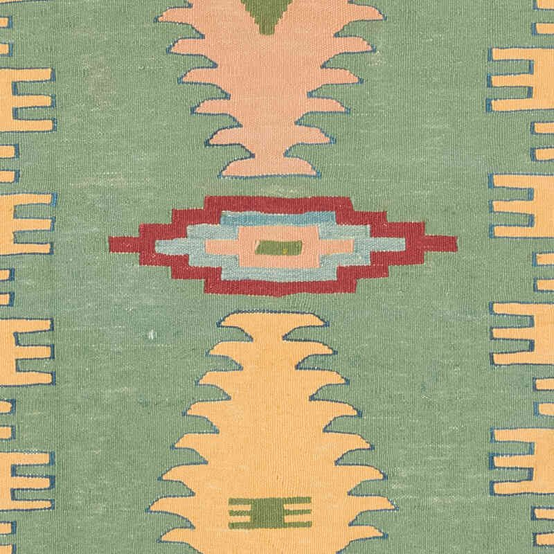 Yeni Kök Boya El Dokuma Kilim - 81 cm x 265 cm - K0081941