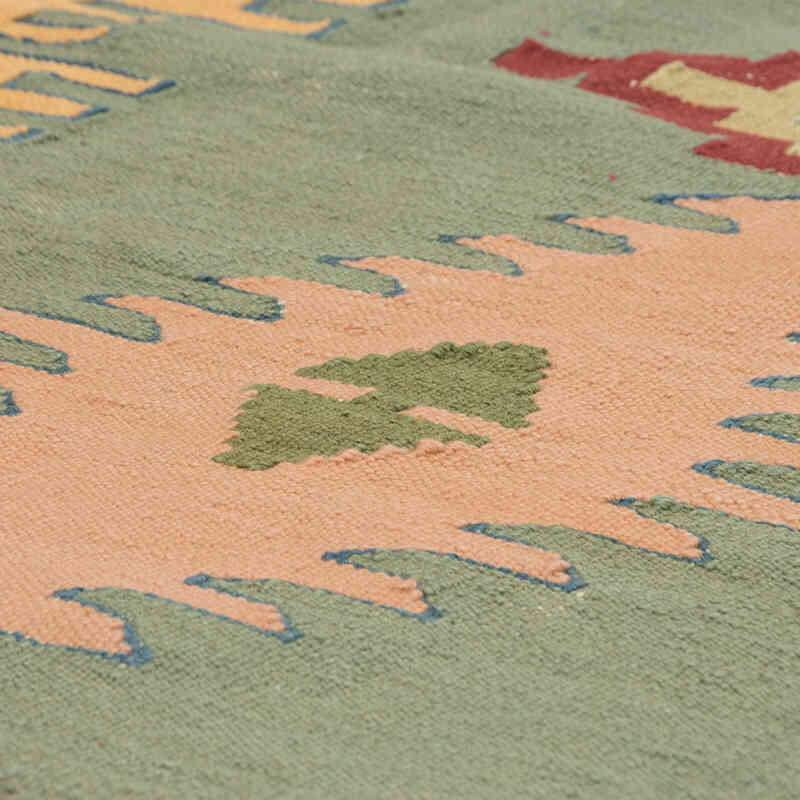 Yeni Kök Boya El Dokuma Kilim - 81 cm x 265 cm - K0081941