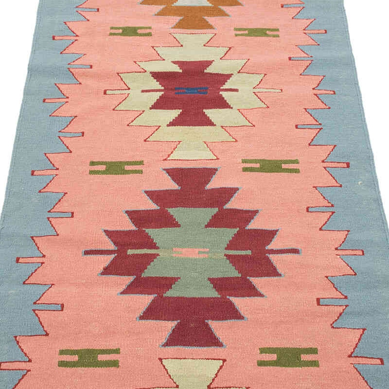 Nueva Alfombra Turca Kilim - 82 cm x 262 cm - K0081942