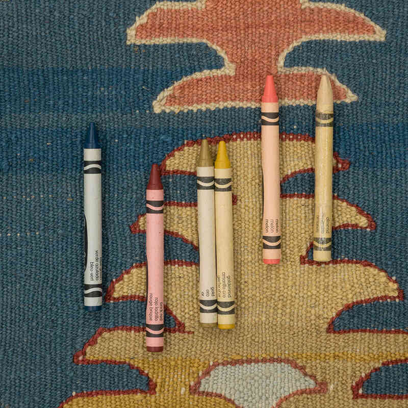 New Handwoven Turkish Kilim Rug - 2'  x 6' 7" (24" x 79") - K0081944