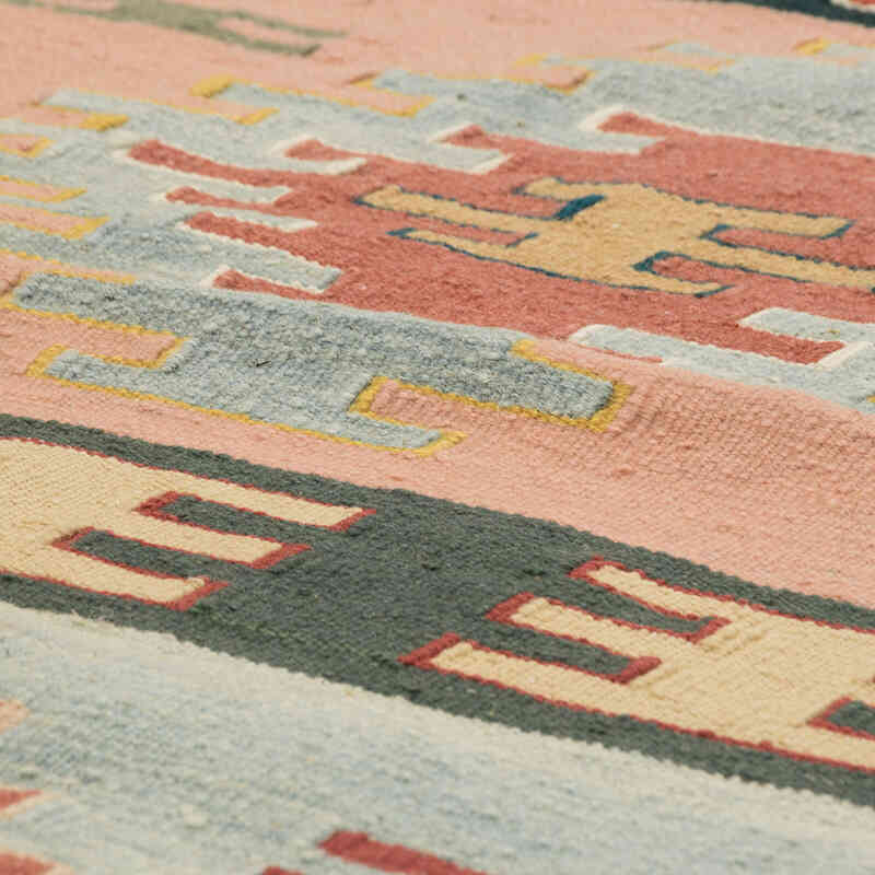 New Handwoven Turkish Kilim Rug - 1' 11" x 5' 8" (23" x 68") - K0081945