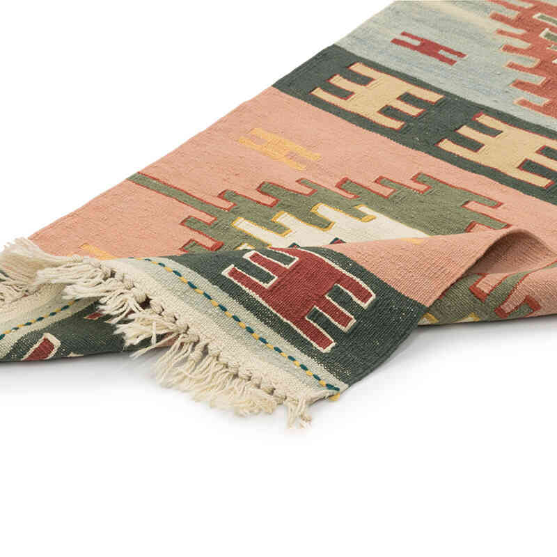New Handwoven Turkish Kilim Rug - 1' 11" x 5' 8" (23" x 68") - K0081945