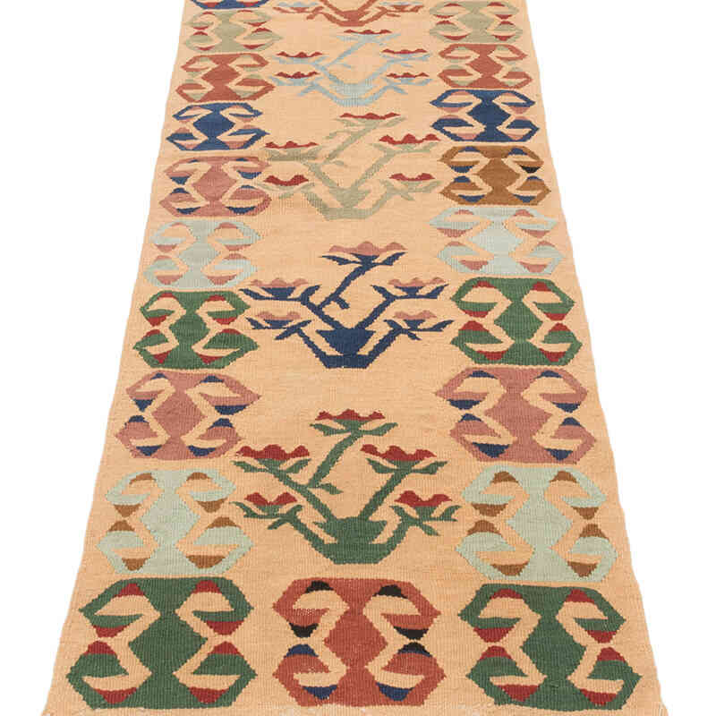 New Handwoven Turkish Kilim Rug - 1' 10" x 5' 11" (22" x 71") - K0081947