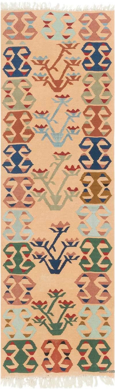 New Handwoven Turkish Kilim Rug - 1' 10" x 5' 11" (22" x 71")