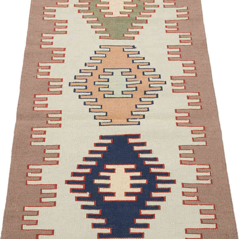 New Handwoven Turkish Kilim Rug - 2'  x 5' 8" (24" x 68") - K0081949
