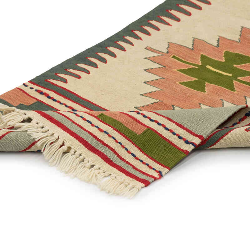 New Handwoven Turkish Kilim Rug - 2'  x 5' 5" (24" x 65") - K0081950