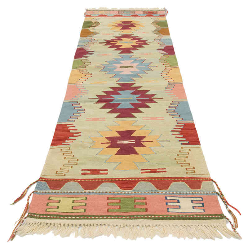 Nueva Alfombra Turca Kilim - 78 cm x 283 cm - K0081954