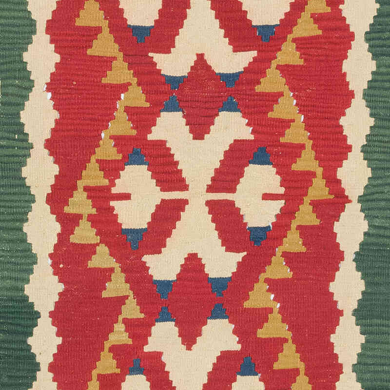 New Handwoven Turkish Kilim Rug - 4'  x 6' 2" (48" x 74") - K0081956
