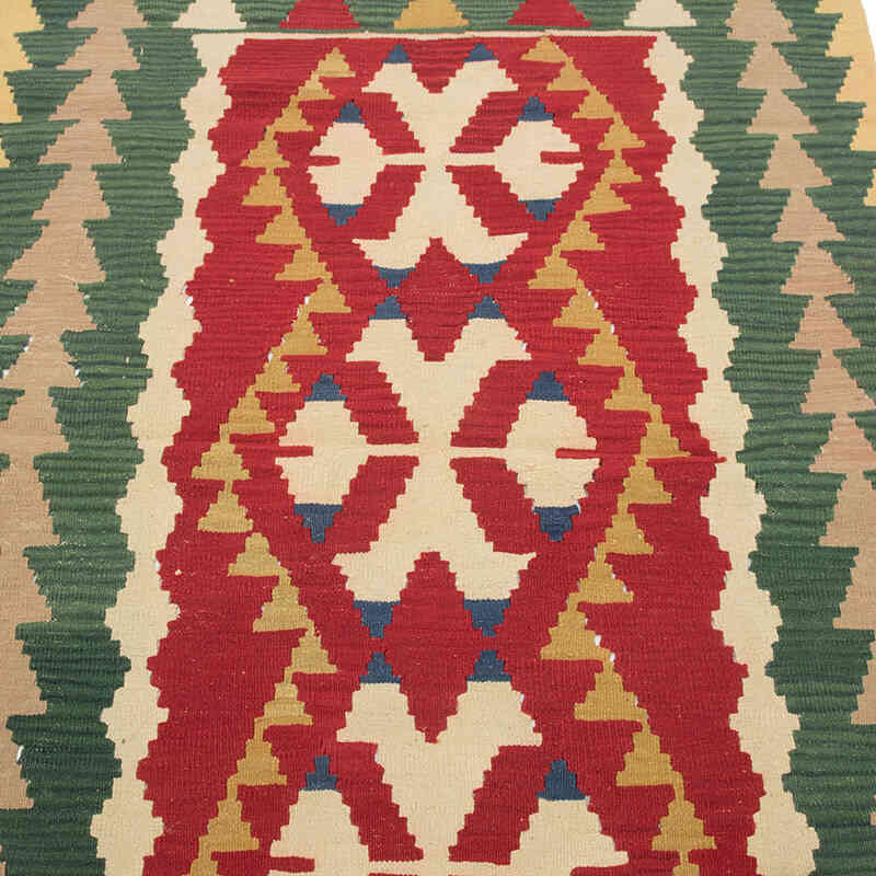 New Handwoven Turkish Kilim Rug - 4'  x 6' 2" (48" x 74") - K0081956