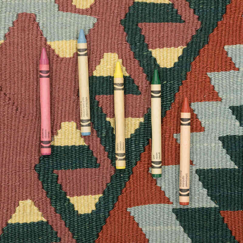 Nueva Alfombra Turca Kilim - 124 cm x 173 cm - K0081957