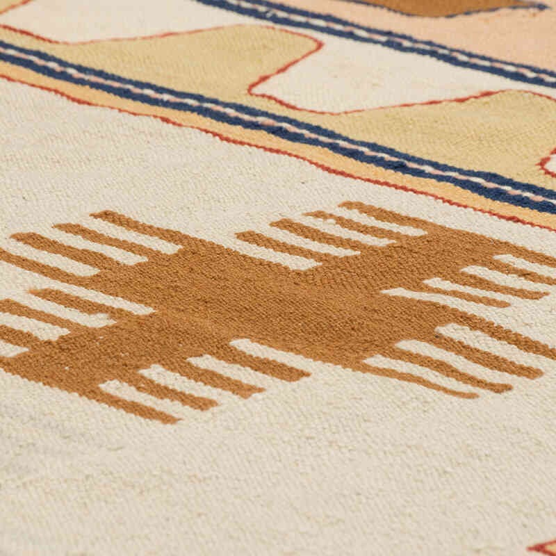 New Handwoven Turkish Kilim Rug - 3' 10" x 5' 10" (46" x 70") - K0081958