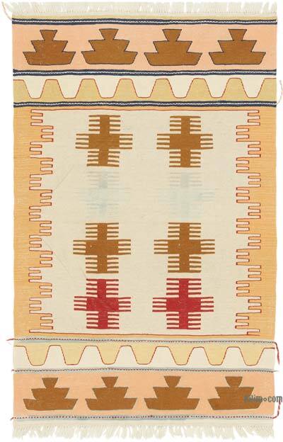 Nueva Alfombra Turca Kilim - 117 cm x 178 cm