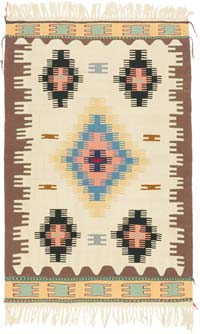Nueva Alfombra Turca Kilim - 120 cm x 185 cm
